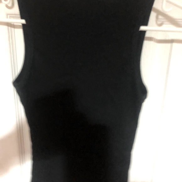 2 black tank tops, with crystal stones on front. - Picture 1 of 5